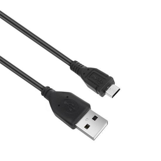 Solight USB kabel, USB 2.0 A konektor - USB B micro konektor, sáček, 1m