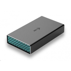iTec MySafe USB-C 3.5" SATA HDD Metal External case 10Gb iTec MySafe USB-C 3.5" SATA HDD Metal External case 10Gb