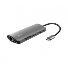 TRUST dokovací stanice DALYX, 7-in-1, USB-C, HDMI, 2x USB 1x USB-C, RJ-45 LAN TRUST dokovací stanice DALYX, 7-in-1, USB-C, HDMI, 2x USB 1x USB-C, RJ-45 LAN