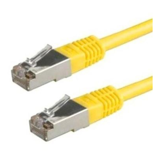 XtendLan patch kabel Cat5E, FTP - 5m, žlutý