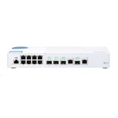 QNAP switch QSW-M408-2C (8xGbE,2xSFP+,2x10GbE/SFP+combo)