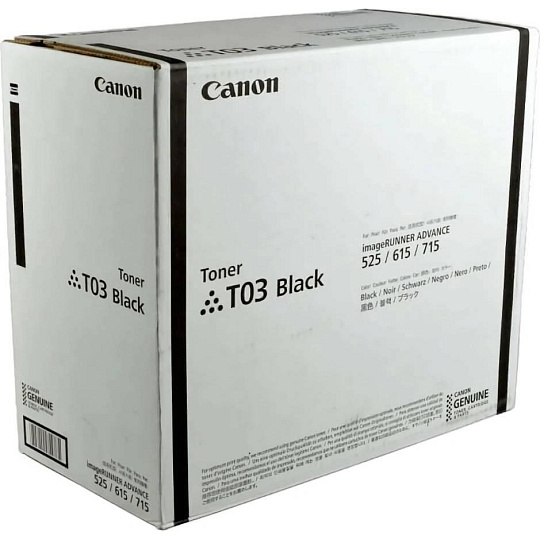 CANON toner T03 BK černý pro imageFORCE 710 series (51 500 str.)