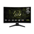 MSI LCD MAG 275CF X24, 27", 1920x1080, Rapid VA, 0,5 ms, VESA 100x100, Black