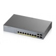 Zyxel GS1350-12HP 12 Port smart managed CCTV PoE switch, long range, 130W, 10x GbE, 2x SFP