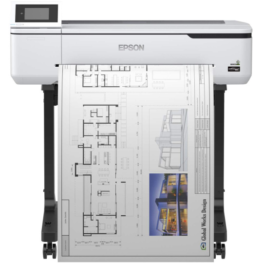 BAZAR - EPSON tiskárna ink SureColor SC-T3100, 4ink, A1, 2400x1200dpi, USB 3.0, LAN, WIFI - Poškozený obal (Komplet)