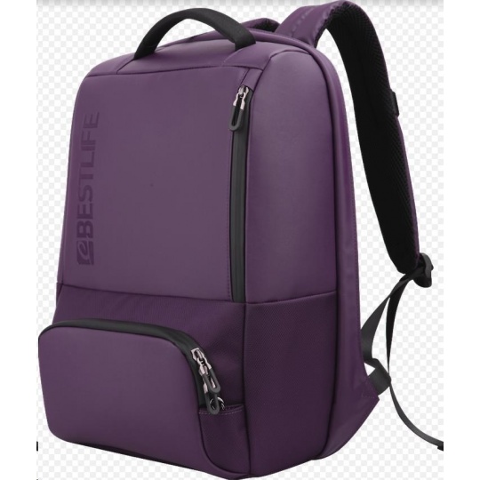 Bestlife nepremokavý batoh na 15.6" notebook s poistkou proti krádeži a USB