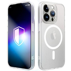 3mk ochranný kryt Misty MagCase White pro Apple iPhone 15 Pro 3mk ochranný kryt Misty MagCase White pro Apple iPhone 15 Pro