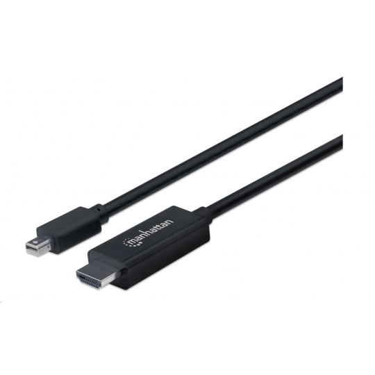 MANHATTAN Kabel Mini DisplayPort na HDMI (4K@60Hz), 1.8m, černý