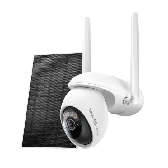 TP-Link Tapo C665G KIT venkovní 4G LTE kamera, solární panel (8MP, 4K, 2168p, IR, 4G LTE, micro SD card, IP65)