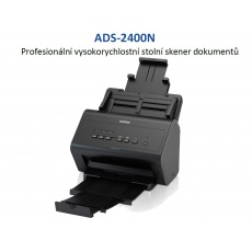 BROTHER skener ADS-2400N DUALSKEN (až 30 str/min, 600 x 600 dpi, 256MB) 1000 LAN duplex BROTHER skener ADS-2400N DUALSKEN (až 30 str/min, 600 x 600 dpi, 256MB) 1000 LAN duplex