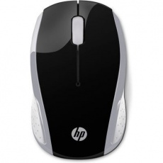 HP myš - 200 Mouse, Wireless, Pike Silver