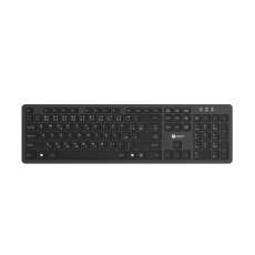 C-TECH Klávesnice KB-115, bezdrátová 2.4Ghz, slim, CZ/SK C-TECH Klávesnice KB-115, bezdrátová 2.4Ghz, slim, CZ/SK