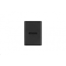 TRANSCEND externí SSD ESD270C 500GB, Portable, USB 3.1 Gen.2, Type C & A, two cables 520/460 MB/s, black/černá