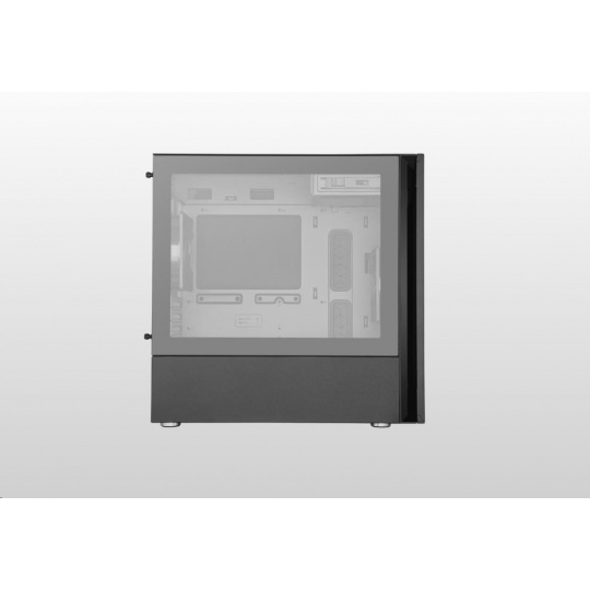 Cooler Master case Silencio S400 Tempered Glass, micro-ATX, Mini Tower, černá, bez zdroje