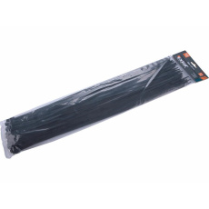 Extol Premium (8856168) pásky na vodiče černé, 500x4,8mm, 100ks, NYLON