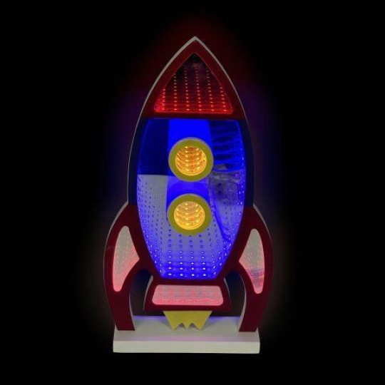 2Kids Toys LED NEON LIGHT lampička Raketa 2Kids Toys LED NEON LIGHT lampička Raketa