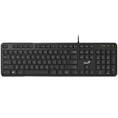 GENIUS klávesnice Slimstar M200 Copilot / Drátová/ USB/ černá/ CZ+SK layout