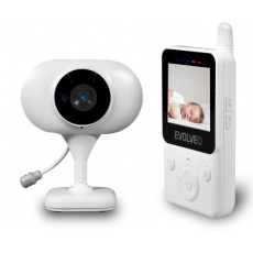 EVOLVEO Baby Monitor N2, HD LCD displej, IR přísvit, uspávací režim