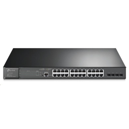 BAZAR - TP-Link OMADA JetStream switch TL-SG3428MP (24xGbE, 4xSFP, 24x PoE+ 384W, 2xConsole) - poškozený obal