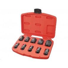 Extol Premium hlavice nástrčné rázové, sada 10ks, 1/2", 9-27mm, CrMoV 8818131 Extol Premium hlavice nástrčné rázové, sada 10ks, 1/2", 9-27mm, CrMoV 8818131