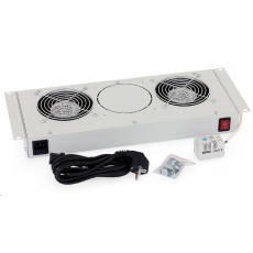 TRITON Ventilační jednotka spodní(horní) pro RBA-A6, RUA-1V-230V/30W termostat, černá