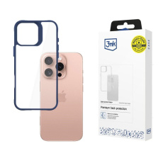 3mk ochranný kryt Satin Armor Case+ Blue pro Apple iPhone 16 Pro