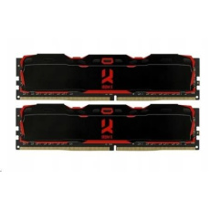 GOODRAM DIMM DDR4 16GB (Kit of 2) 3200MHz CL16 IRDM X, Černá