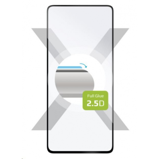 FIXED ochranné sklo Full-Cover pro Samsung Galaxy A52/A52 5G/A52s 5G, černá