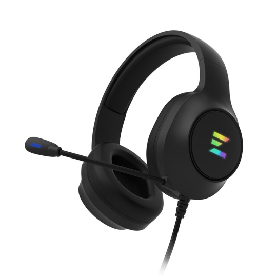 ZALMAN headset ZM-HPS310 RGB, Herní, Drátový USB, 7.1, černá