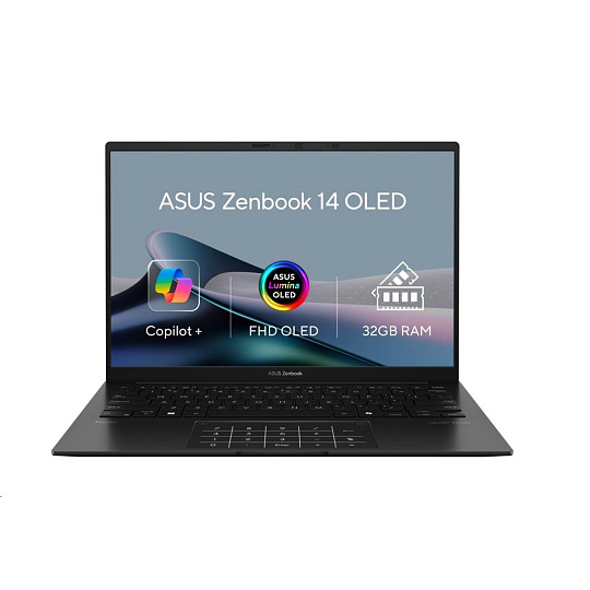 ASUS NTB Zenbook 14 (UM3406GA-OLED232W), Ryzen AI 7 445, 14" 1920 x 1200, 32GB, 1TB SSD, Radeon, W11 Home, Black ASUS NTB Zenbook 14 (UM3406GA-OLED232W), Ryzen AI 7 445, 14" 1920 x 1200, 32GB, 1TB SSD, Radeon, W11 Home, Black
