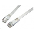 Solarix Patch kabel plochý CAT6 UTP LSOH 2m šedý non-snag-proof C6-111GY-2MB