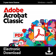 Acrobat Pro 2024 (Classic) for ENT MP ML (+CZ) Government Term License (Set up as 12 month) 1 User, Level 1, 1-9 Acrobat Pro 2024 (Classic) for ENT MP ML (+CZ) Government Term License (Set up as 12 month) 1 User, Level 1, 1-9