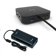 i-tec USB-C Dual Display Docking Station, Power Delivery 100W + Universal Charger 112W i-tec USB-C Dual Display Docking Station, Power Delivery 100W + Universal Charger 112W