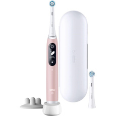 Oral-B iO Series 6s elektrický zubní kartáček, časovač, tlakový senzor, 5 programů, aplikace Oral-B, růžová Oral-B iO Series 6s elektrický zubní kartáček, časovač, tlakový senzor, 5 programů, aplikace Oral-B, růžová