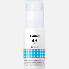 Canon Cartridge GI-43 C azurová pro PIXMA G540, G640 (3700 str.) Canon Cartridge GI-43 C azurová pro PIXMA G540, G640 (3700 str.)