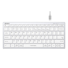A4tech Klávesnice FBX51C, kancelářská klávesnice, membránová, bezdrátová, CZ/SK, Bílá A4tech Klávesnice FBX51C, kancelářská klávesnice, membránová, bezdrátová, CZ/SK, Bílá