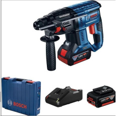 BOSCH GBH 180-LI, Akumulátorové vrtací kladivo s SDS plus, 2x akumulátor, 1x nabíječka a kufřík BOSCH GBH 180-LI, Akumulátorové vrtací kladivo s SDS plus, 2x akumulátor, 1x nabíječka a kufřík