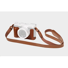 SmallRig 6275 Leather Half Case Kit for Panasonic LUMIX L10 Brown