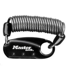 Master Lock 1551EURDBLK karabina s navíjecím kabelem Master Lock 1551EURDBLK karabina s navíjecím kabelem