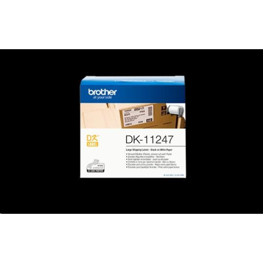 BAZAR - BROTHER DK-11247 (papírové / barcode 103x164mm - 180 ks) - štítek pro dopravní služby - Poškozený obal (Komplet) BAZAR - BROTHER DK-11247 (papírové / barcode 103x164mm - 180 ks) - štítek pro dopravní služby - Poškozený obal (Komplet)