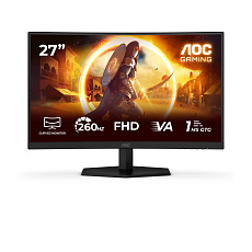 AOC MT VA LCD WLED 27" C27G42ZE - Fast VA panel, 1920x1080, 260Hz, 1ms, HDMI, DP, Zakřivený