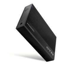 AXAGON EE35-GTR, USB-C 5Gbps - SATA 6G 3.5" RIBBED box, černý AXAGON EE35-GTR, USB-C 5Gbps - SATA 6G 3.5" RIBBED box, černý