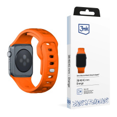 3mk Silicone Watch Strap pro Apple 38/40/41 mm Orange 3mk Silicone Watch Strap pro Apple 38/40/41 mm Orange