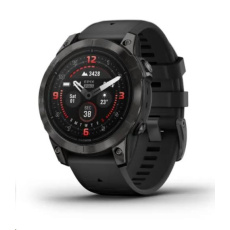 Garmin Epix Pro Sapphire 47 mm - Carbon Gray DLC titanium with black silicone band, EU Garmin Epix Pro Sapphire 47 mm - Carbon Gray DLC titanium with black silicone band, EU