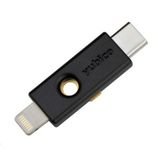 YubiKey 5Ci - USB-C + Lightning, klíč/token s vícefaktorovou autentizaci, podpora OpenPGP a Smart Card (2FA) YubiKey 5Ci - USB-C + Lightning, klíč/token s vícefaktorovou autentizaci, podpora OpenPGP a Smart Card (2FA)