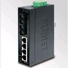 Planet switch ISW-621T, průmysl.verze 4x10/100+2x100BaseFX (SC) MM 2km, DIN, IP30, -40 až 70°C, 12-48V Planet switch ISW-621T, průmysl.verze 4x10/100+2x100BaseFX (SC) MM 2km, DIN, IP30, -40 až 70°C, 12-48V