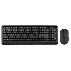 A4tech Bezdrátový kancelářský set klávesnice+myš FG1012S, CZ/SK, černá A4tech Bezdrátový kancelářský set klávesnice+myš FG1012S, CZ/SK, černá